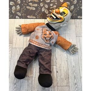 Vintage‎ Clown Doll Animated Spirit Halloween Prop Talking Laugh Sound Activated